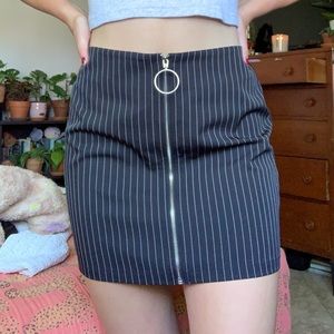 90s striped skirt